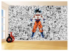 Papel De Parede Dragon Ball Goku Super Sayajin 3,5M Dbz567