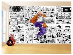 Papel De Parede Dragon Ball Mestre Kame Anime 3,5M Dbz737