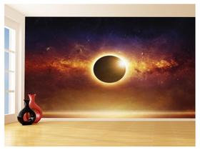 Papel De Parede Espaço Estrelas Eclipse Solar 3,5M Nsp144