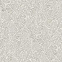 Papel de Parede Essencial - Ess1018 Folhas branco - Rolo Fechado de 53cm x 10Mts - Edantex