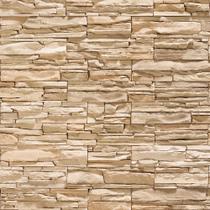 Papel De parede estilo pedras canjiquinha Para Quartos E Sala Em Tons De Cinza E marrom