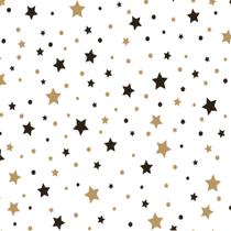 Papel de Parede Estrelas e Bolinhas para Quarto 57x270cm Papel de Parede Estrelas e Bolinhas para Quarto 57x270cm