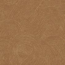 Papel de Parede EZ Benjamin Linhas em Movimento Laranja Metálico GT1303 - Rolo: 10m x 0,53m