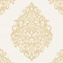Papel de Parede Fiesta Modern Arranjo Damask Dourado 533081 Papel de Parede Fiesta Modern Arranjo Damask Dourado 533081