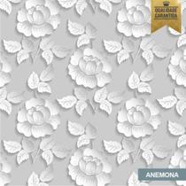 Papel de parede floral 3D