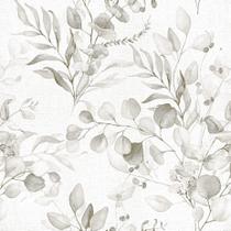 Papel de Parede Floral Cinza Naphite Peel and Stick 200 x 44 cm