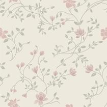 Papel De Parede Floral Flores Delicadas