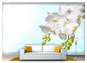 Papel De Parede Floral Flores Textura Sala 3D 3M² Xfl215
