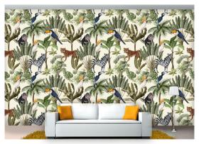 Papel De Parede Floral Flores Textura Sala 3D 3M² Xfl243 Papel De Parede Floral Flores Textura Sala 3D 3M² Xfl243