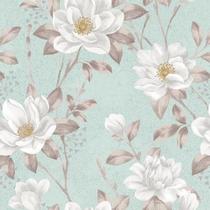 Papel De Parede Floral Lavavel Adesivo Vinilico Flores Delicadas 3M