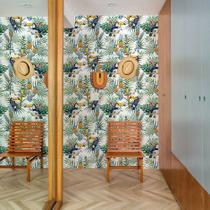 Papel de Parede Floral Tropical