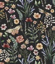 Papel de parede floral vintage autoadesivo Orainege 43 x 300 cm Papel de parede floral vintage autoadesivo Orainege 43 x 300 cm
