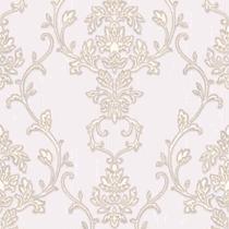 Papel de parede Florence Bege Arabesco FR87241 - Rolo Fechado de 0,53cm x 10mts