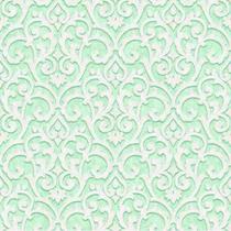 Papel de parede Florence Verde Arabesco FR87224 - Edantex