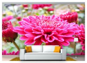 Papel De Parede Flores Floral Flor Natural 3D Nfl180