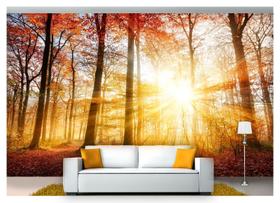 Papel De Parede Floresta Natureza Árvores 3D 3M² Xna167 Papel De Parede Floresta Natureza Árvores 3D 3M² Xna167
