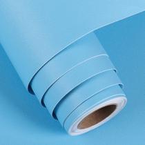 Papel de parede FunStick Matte Blue Peel & Stick 30 cm x 5 m