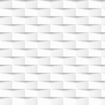 Papel De Parede Geométrico 3d Retângulos Claros - 3,00x0,50m Papel De Parede Geométrico 3d Retângulos Claros - 3,00x0,50m