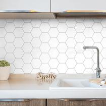 Papel De Parede Geométrico Autocolante Hexágonos Colmeia