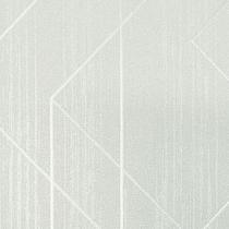 Papel De Parede Geométrico Bege E Cinza - 10m X 0.53m