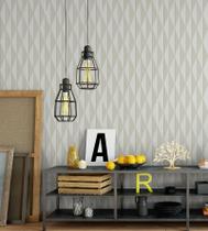 Papel De parede Geométrico Em Tons Cinza E Bege Papel De parede Geométrico Em Tons Cinza E Bege