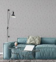 Papel De Parede Geométrico Polígonos Em Tons De Cinza Claro E Gold Rose Papel De Parede Geométrico Polígonos Em Tons De Cinza Claro E Gold Rose