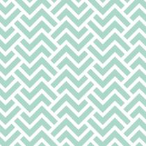 Papel De Parede Geométrico Tetris Verde E Branco - 3,30,5m