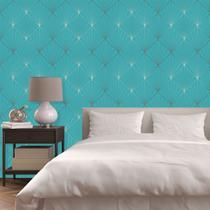 Papel de parede Geométrico Triângulos Tiffany 300 Papel de parede Geométrico Triângulos Tiffany 300
