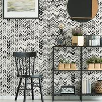 Papel De Parede Geométrico Zig Zag - BROOKYN Papel De Parede Geométrico Zig Zag - BROOKYN