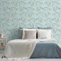 Papel de Parede Hana Floral Azul 19001