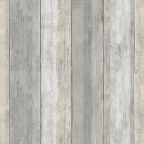 Papel de Parede Hana Madeira Cinza 26011