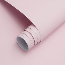 Papel de parede HeloHo rosa-claro fosco com textura 300 x 40 cm