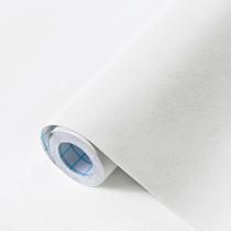Papel de parede Heroad 45 x 300 cm branco fosco autoadesivo Papel de parede Heroad 45 x 300 cm branco fosco autoadesivo