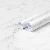Papel de parede Heroad Peel and Stick Marble 40x1000cm impermeável