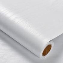 Papel de parede Heroad Peel and Stick Wood White 1,97' x 9,8' Papel de parede Heroad Peel and Stick Wood White 1,97' x 9,8'
