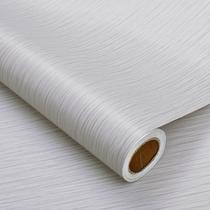 Papel de Parede Heroad Veio de Madeira Cinza-Claro 44x200 cm Impermeável Papel de Parede Heroad Veio de Madeira Cinza-Claro 44x200 cm Impermeável