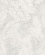 Papel De Parede Icon Folhagem Cinza A70201 Papel De Parede Icon Folhagem Cinza A70201