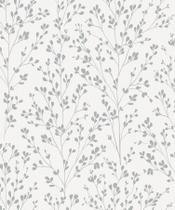 Papel De Parede Icon Folhagem Prata A71402 Papel De Parede Icon Folhagem Prata A71402