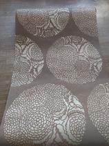 Papel De Parede Importado Marrom Com Circulos Papel De Parede Importado Marrom Com Circulos