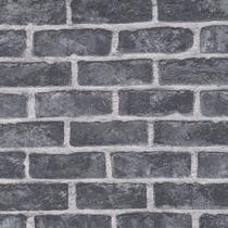Papel De Parede Importado Tjolo Alto Relevo 53cm - Rende 10m