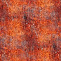 Papel De Parede Industrial Metal Aço Corten Ferrugem 17 3M