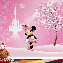 Papel de Parede infantil castelo encantado turma da minnie AL9 Papel de Parede infantil castelo encantado turma da minnie AL9