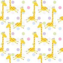 Papel de Parede Infantil Girafa 2,70x0,57m