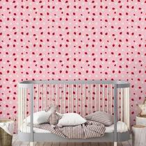 Papel de Parede Infantil Joaninha