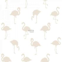 Papel De Parede Infantil Little Bandits 138917 Branco e Cinza - Rolo Fechado de 0,53cm x 10mts