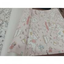 Papel De Parede Infantil Mapa Bege