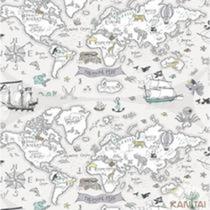 Papel de parede infantil mapa Papel de parede infantil mapa