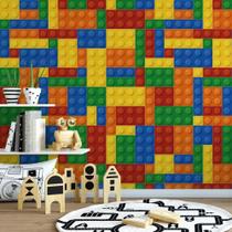 Papel De Parede Infantil Peças De Lego