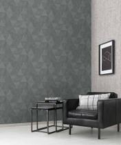 Papel de Parede Infinity Pirâmide Verde IF3102 - Rolo: 10m x 0,53m Papel de Parede Infinity Pirâmide Verde IF3102 - Rolo: 10m x 0,53m
