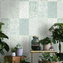 Papel de Parede Ivy Geométrico Verde 680730 Papel de Parede Ivy Geométrico Verde 680730
